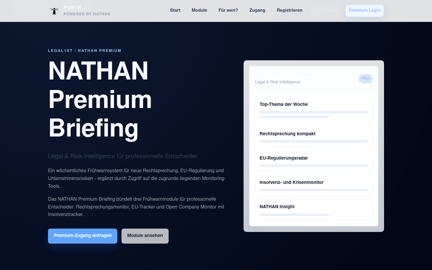 NATHAN Premium Briefing